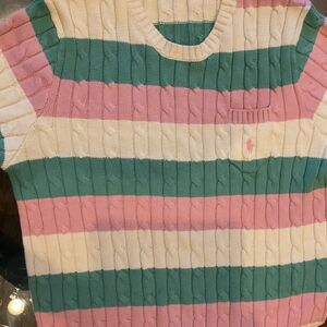 Polo by Ralph Lauren Multicolor Cable Knit Sweater